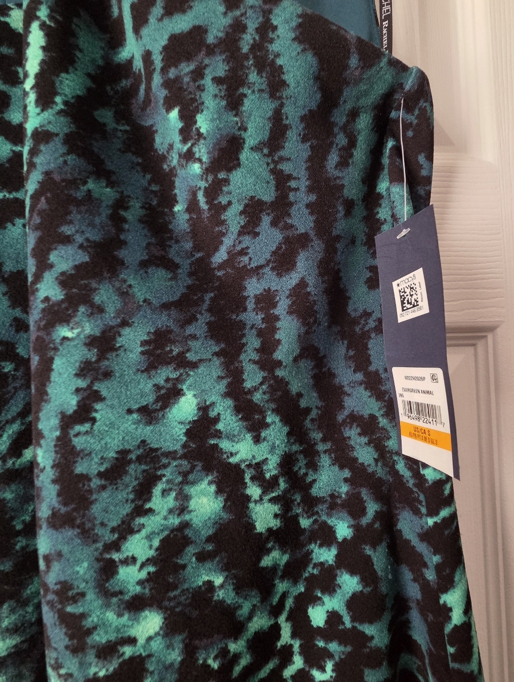 NWT Rachel Rachel Roy Twisted Neck Animal Print Maxi Dress S - Picture 10 of 16